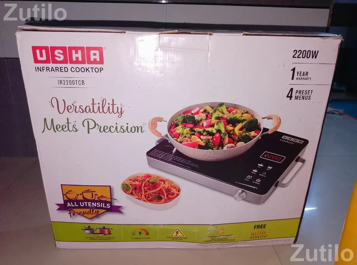 New Usha Induction infrared cooktop - ગેસ સ્ટોવ / ઈન્ડક્શન કૂકર્સ - પલસાણા - Image 3