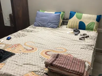 Queen size folding bed with 5 inch Mattress