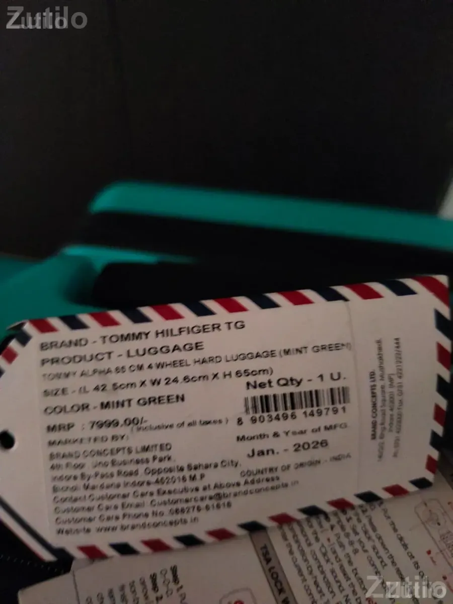 Tommy Hilfiger trolley bag original 3 year warranty - Miscellaneous - Ahmedabad City - Image 2