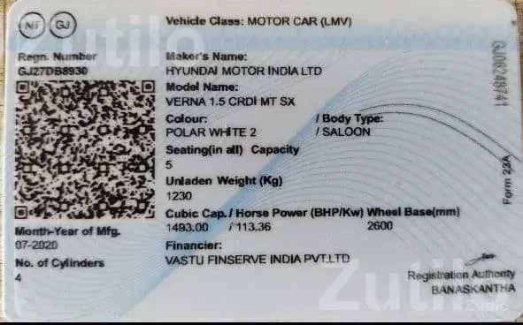 Hyundai Verna Diesel 2020 - કાર - પાલનપુર - Image 3