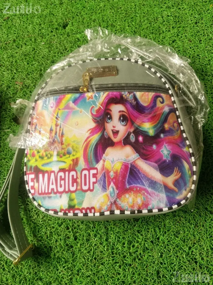 Printed Multi Zip Fashion Bag - Fashion Accessories - Kalol - Image 2