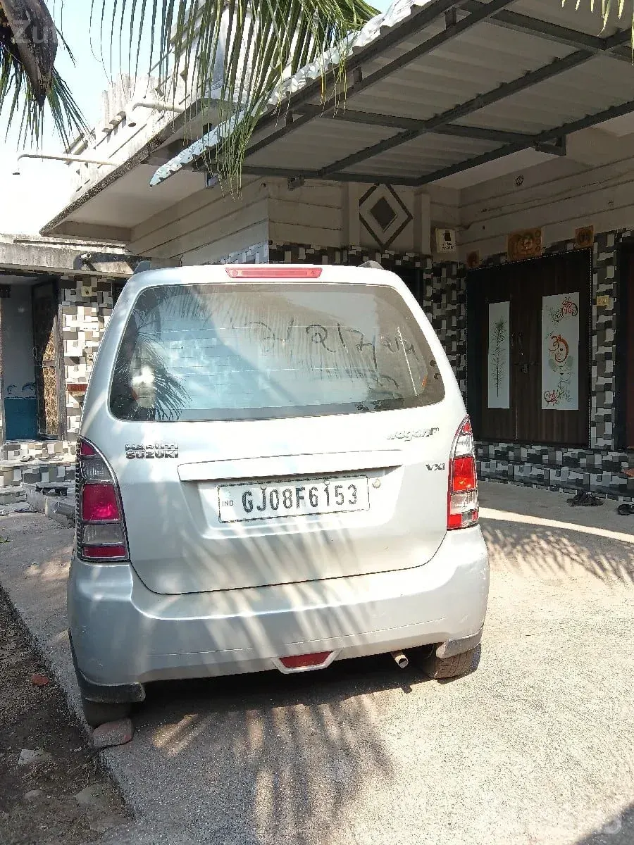 Used Maruti WagonR Silver Four Wheeler - કાર - માણાવદર - Image 3