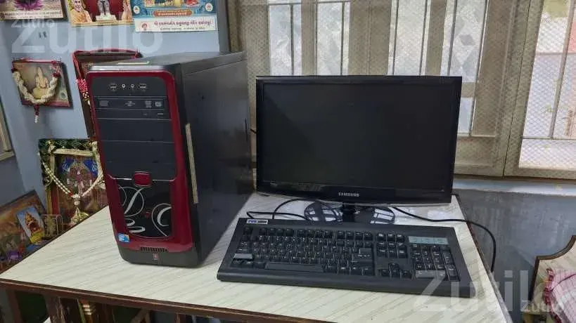 Desktop Computer System with Samsung Monitor - લેપટોપ અને કમ્પ્યુટર - ભાવનગર શહેર - Image 5