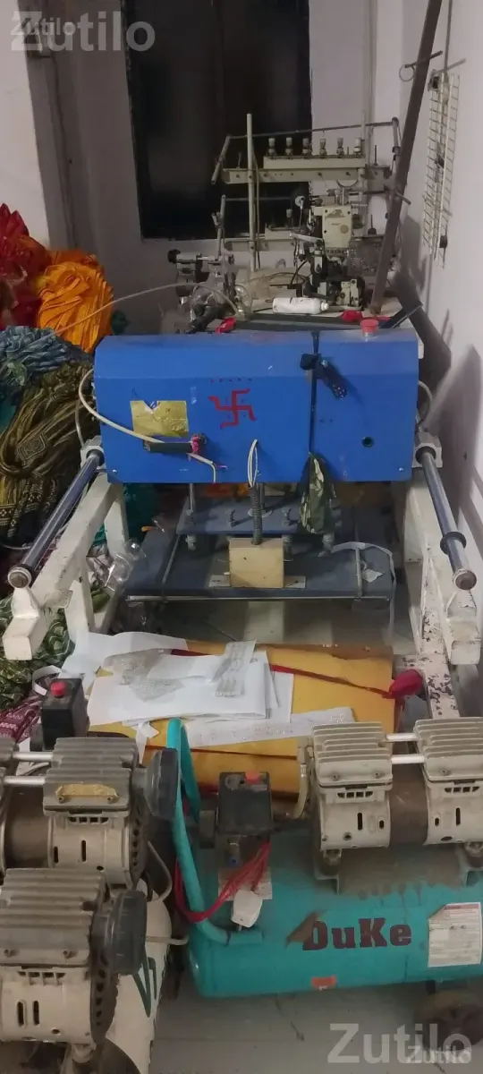Hot Fix Machine with Compressor - ટેક્સટાઇલ મશીનરી - સુરત શહેર - Image 2