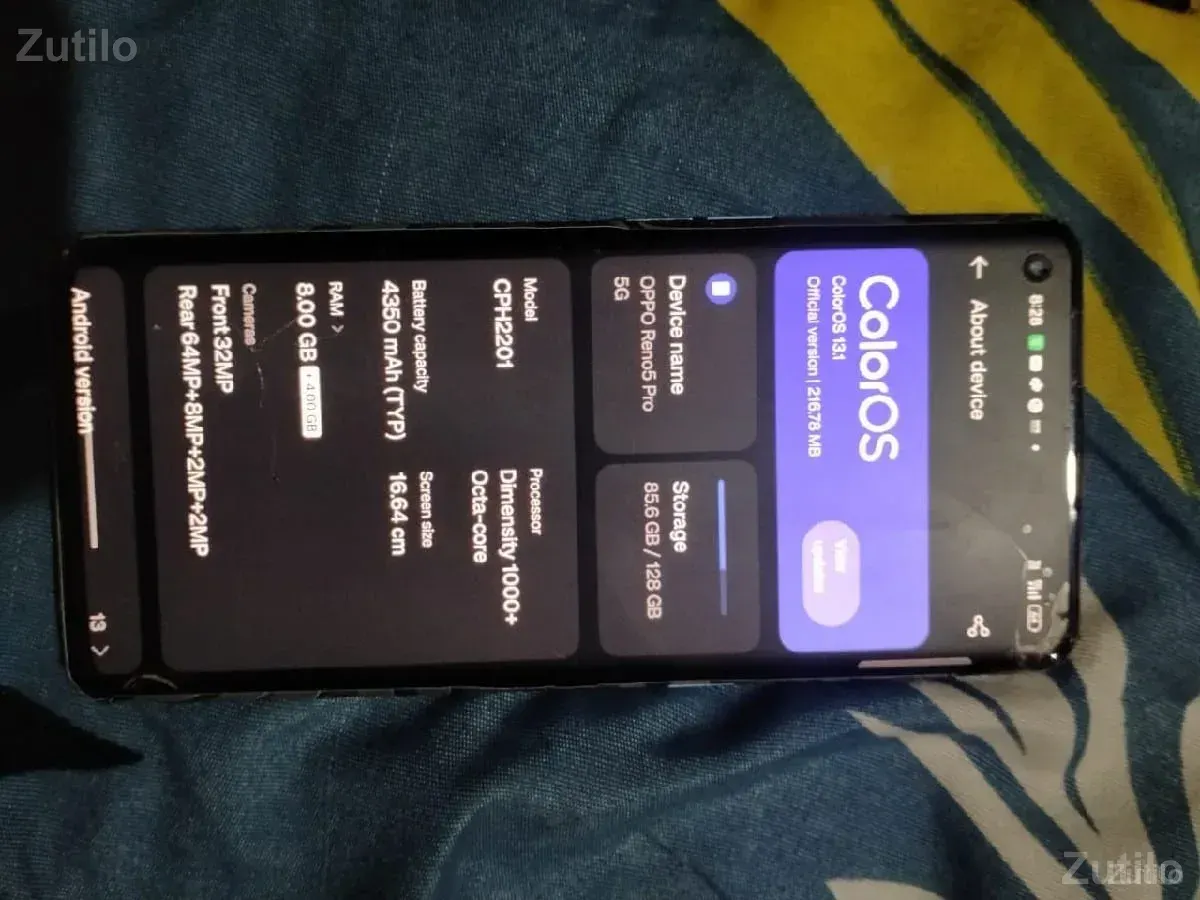 oppo reno 5pro - Mobile Phones - Bhanvad - Image 3