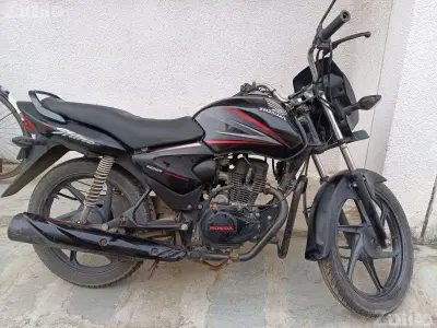 Honda Shine CBF 125 CC 2014 Black Bike