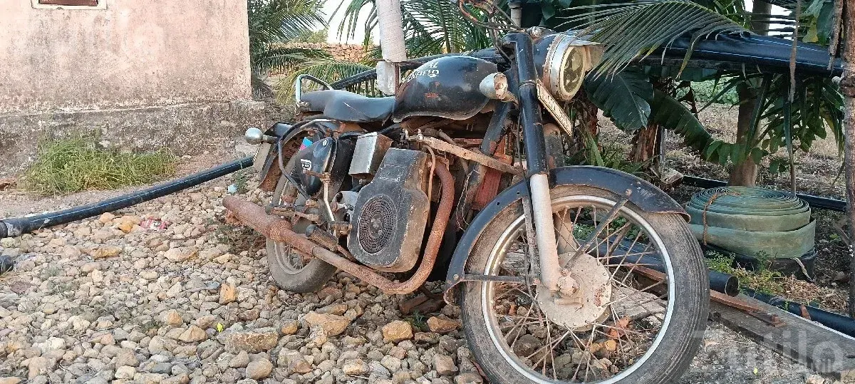 Diesel Bullet Motorcycle with Self Start - બાઇક્સ - ઢોકડવા - Image 3