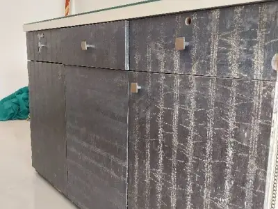 Wooden Counter Cabinet for Shop