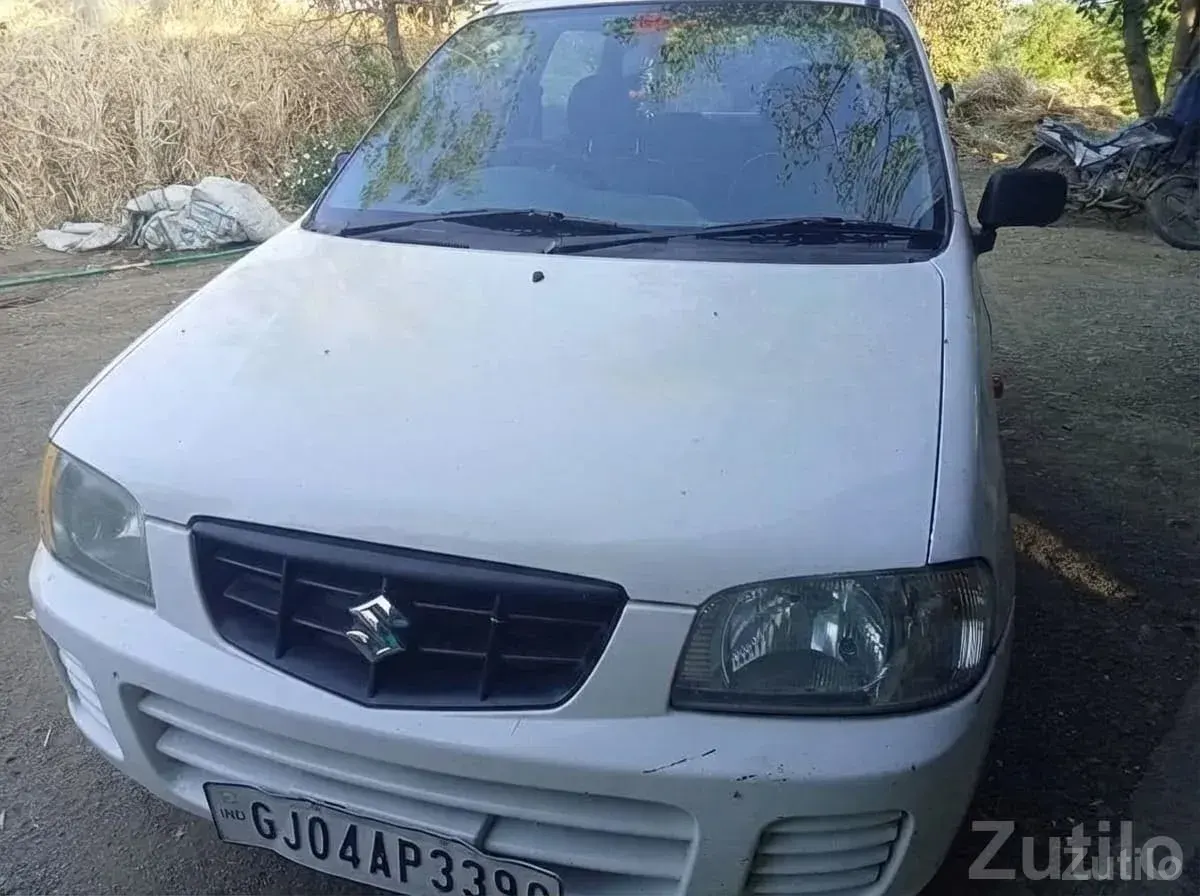 White Maruti Alto LXI Used Car - કાર - સુત્રાપાડા - Image 4