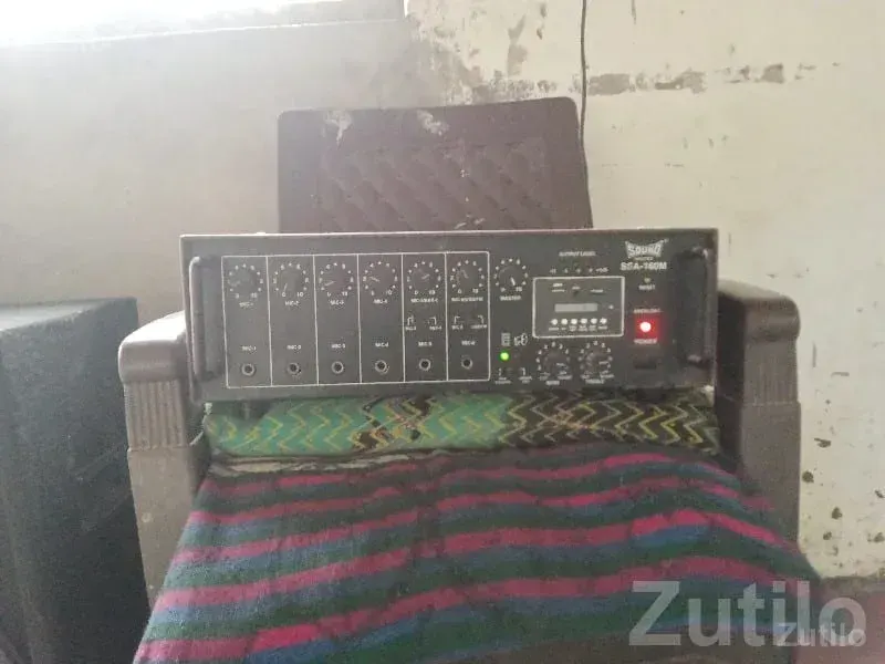 Pair of Large Audio Speakers for Sound System - ઇલેક્ટ્રોનિક ઍક્સેસરીઝ - માંગ્રોળ - Image 2
