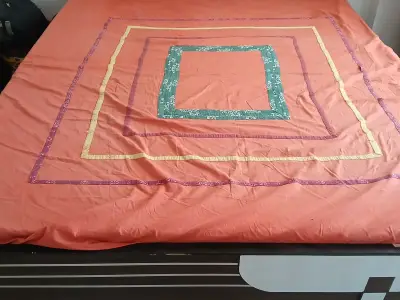 Double bed with storage and matress for sale Double bed with storage and matress for sale