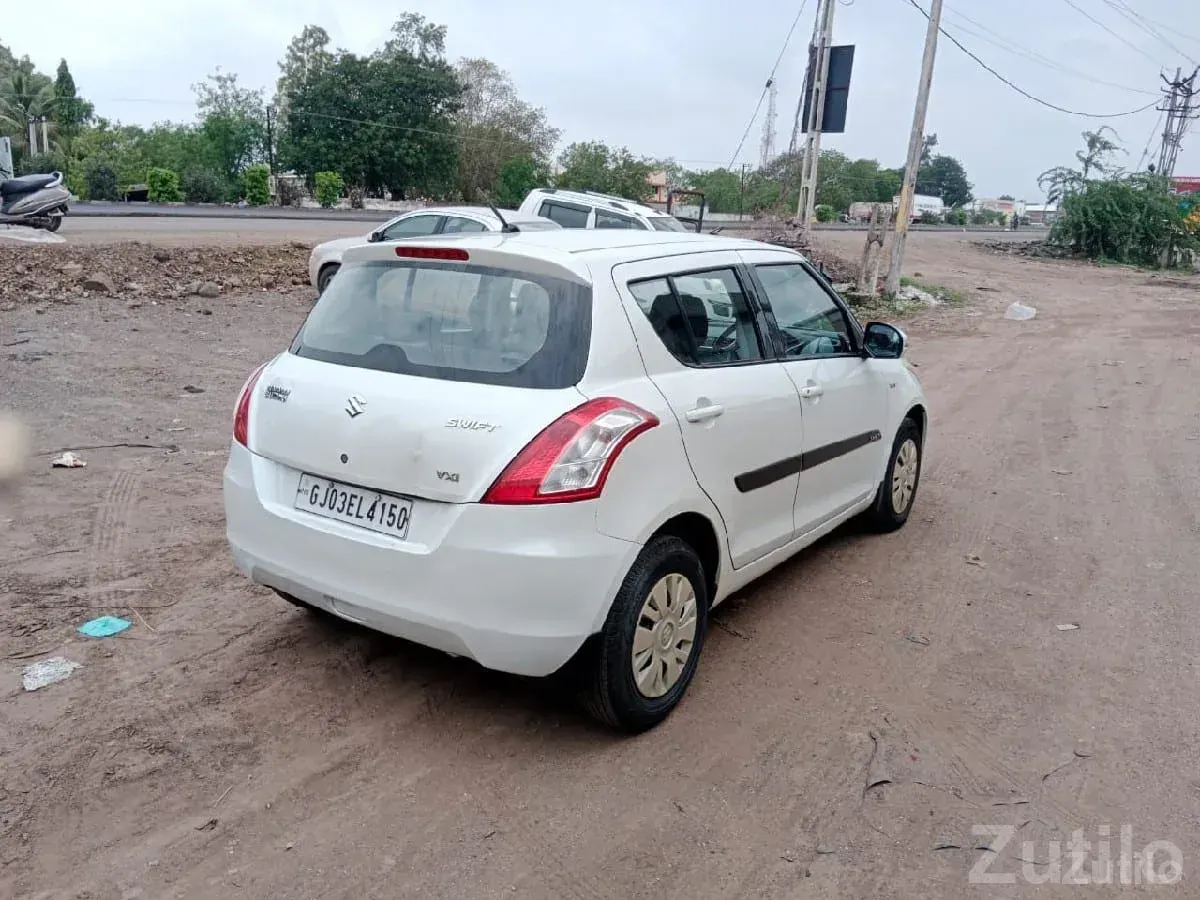 White Maruti Swift VDI Diesel Hatchback - Cars - Gondal - Image 3