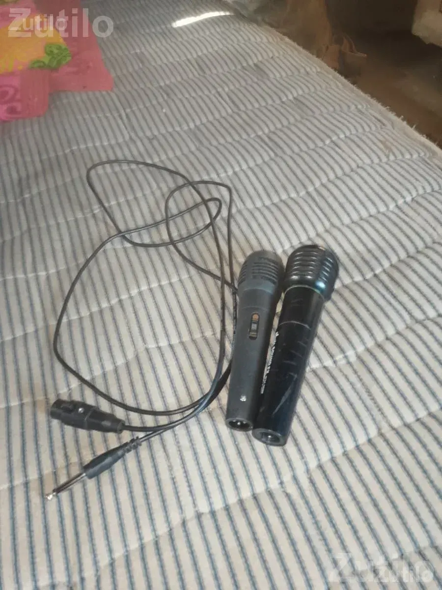 Portable Speaker with 2 Mics and Cable - ઇલેક્ટ્રોનિક ઍક્સેસરીઝ - મેન્ડરડા - Image 2