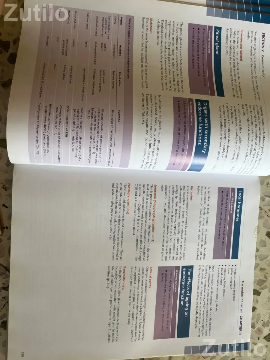 Ross and Willson Anatomy and physiology in health and illness 12 edition - કોલેજ પુસ્તકો - સુરત શહેર - Image 4
