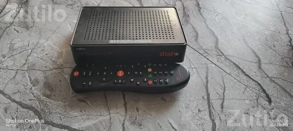 Dish TV Set Top Box with Remote - Accessories - Savarkundla - Image 3
