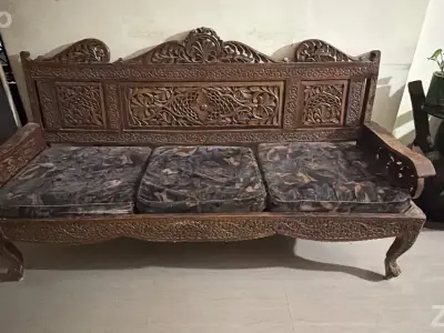 Real sag wood antic sofa set Real sag wood antic sofa set