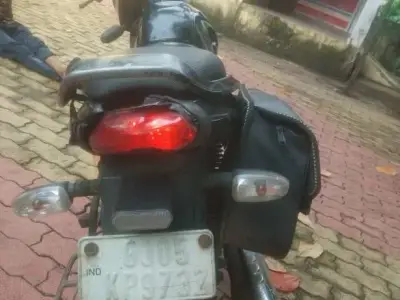 Black Petrol Motorcycle for Sale
