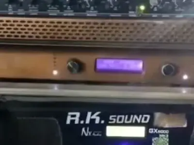 R.K. Sound DJ Amplifier Setup For Sale R.K. Sound DJ Amplifier Setup For Sale