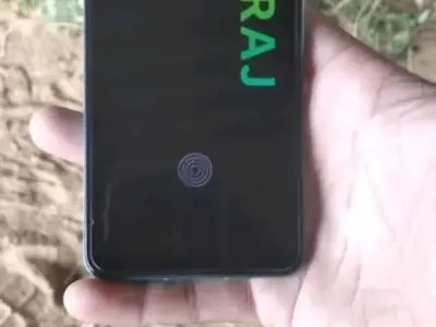Android Smartphone with In Display Fingerprint