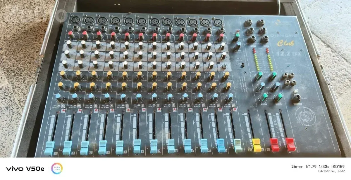 Studio Master DJ Audio Mixer with Case - Musical Instruments - Khambhalia - Image 2