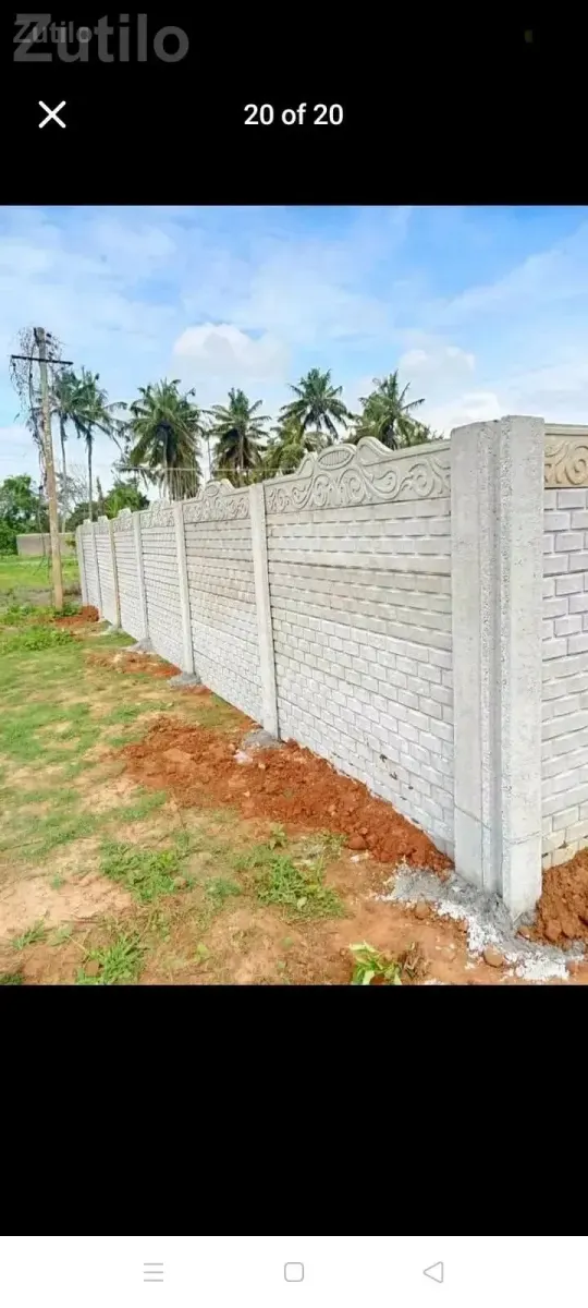 RCC Folding Wall Cement Fencing Panels - Tools & Hardware - Kotda Sangani - Image 2
