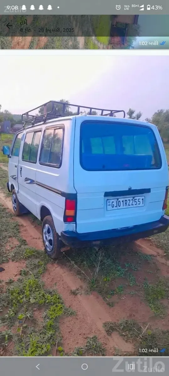 2017 Maruti Van 800 White – Alloy & Carrier - Cars - Mehsana City - Image 4