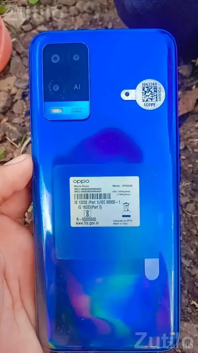 Oppo A16K Blue Smartphone - Mobile Phones - Rajula - Image 1