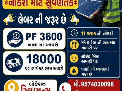 Reliance Solar Site Labour Vacancy