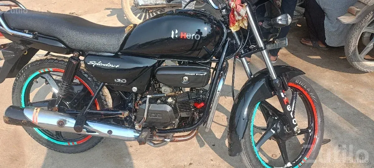 Hero Splendor Plus 2016 Black Bike - Bikes - Bhanvad - Image 2
