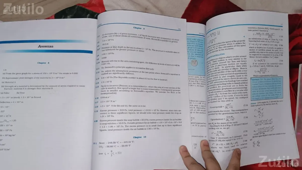 NCERT 11th physics - સ્પર્ધાત્મક પરીક્ષાની પુસ્તકો - પાટણ શહેર - Image 4