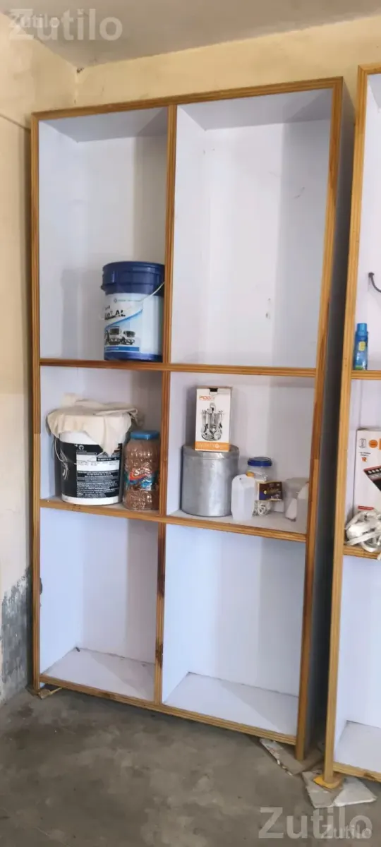 Wooden Shop Cupboard Set 4 Units Display Rack - વોર્ડરોબ, કબાટ અને સ્ટોરેજ - ધંધુકા - Image 3