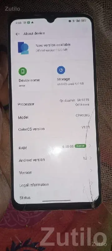 White Back-Cover Smartphone for Sale - મોબાઇલ ફોન - રાજકોટ શહેર - Image 2