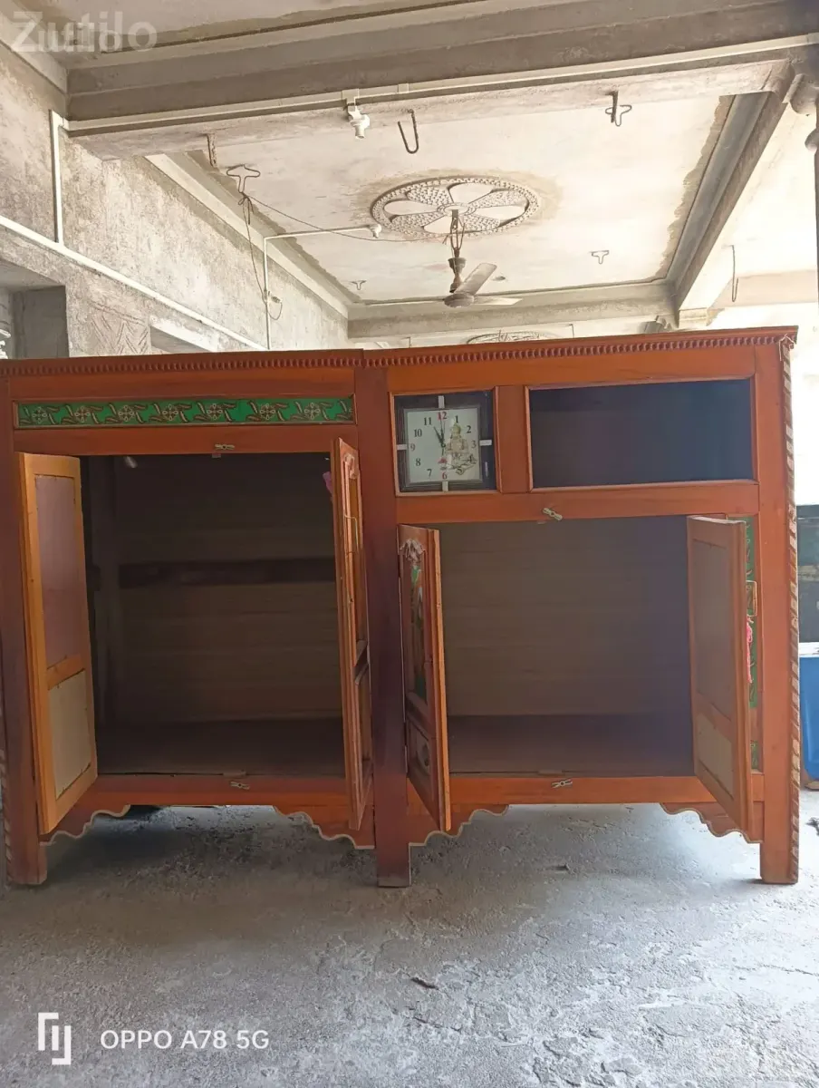 Old Wooden Cupboard Strong Storage Cabinet - Wardrobes, Cupboards & Storage - Ranpur - Image 3