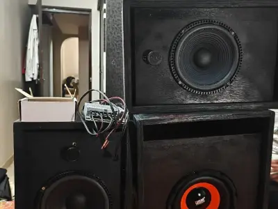 Home Theater Sound System with 8 Inch Subwoofer Home Theater Sound System with 8 Inch Subwoofer
