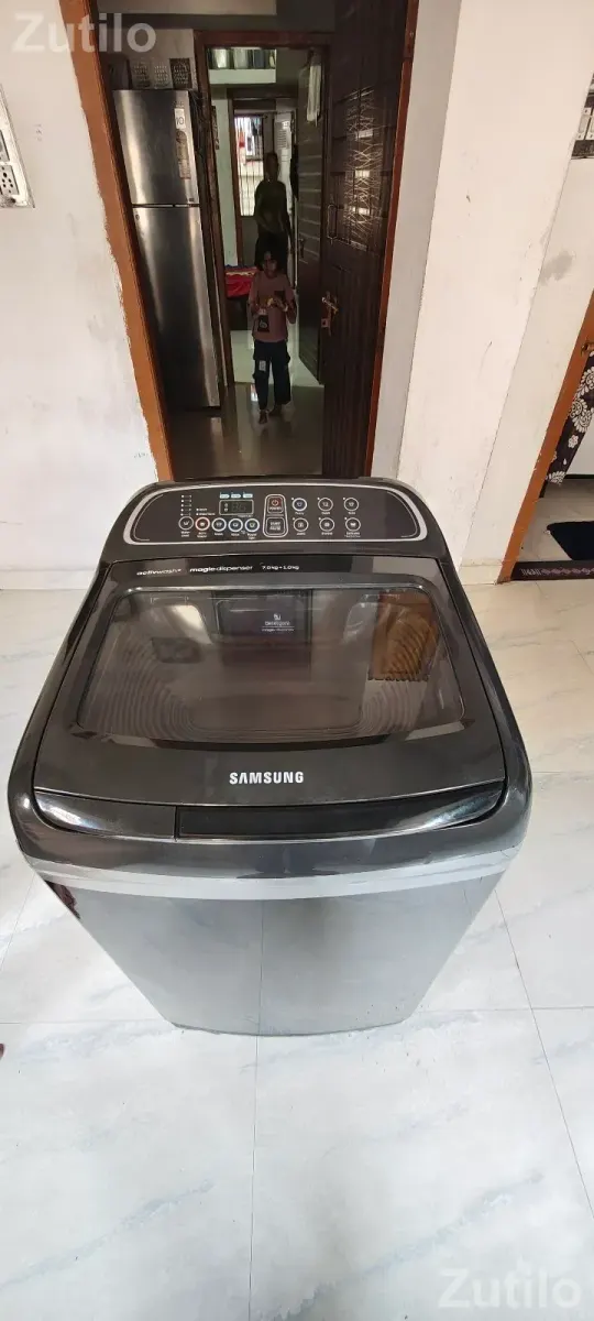Samsung 8 kg top load whosing machine Good ranig condisan - Washing Machines - Surat City - Image 5