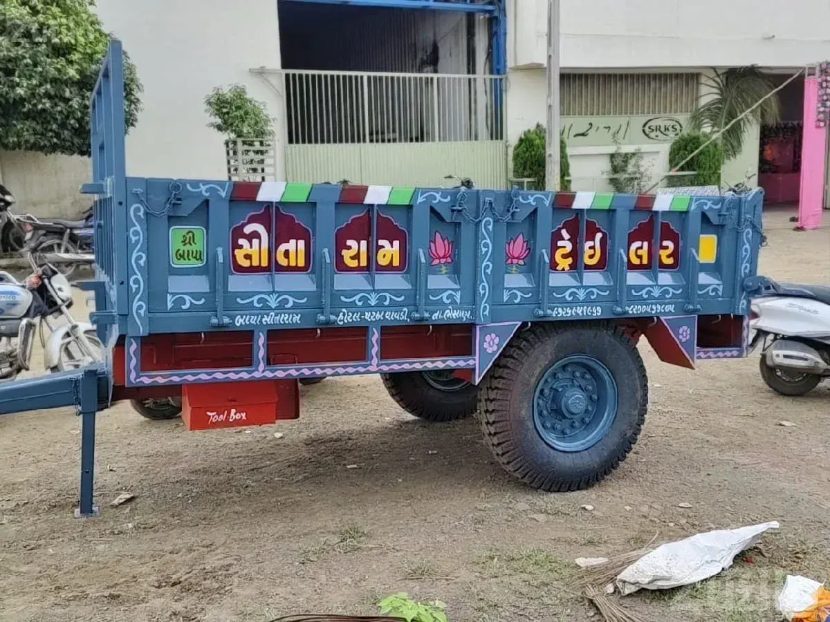 Heavy Duty Farm Trailer by Bapa Sitaram - બાંધકામના વાહનો - ભેસાણ - Image 3
