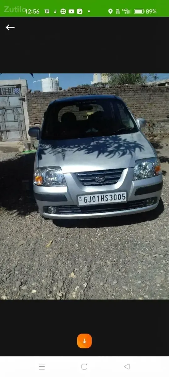 Hyundai Santro XG Silver Hatchback - Cars - Gadhada - Image 4