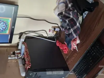 Desktop Computer Set with Table
