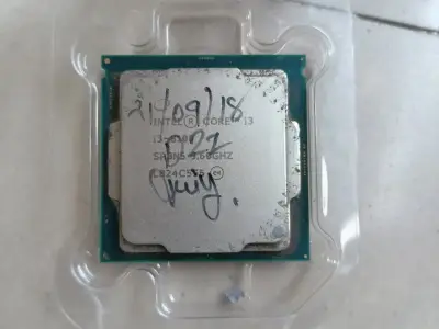 Intel core i3 8100 8th generation prosessor with Intel cooler fan Intel core i3 8100 8th generation prosessor with Intel cooler fan