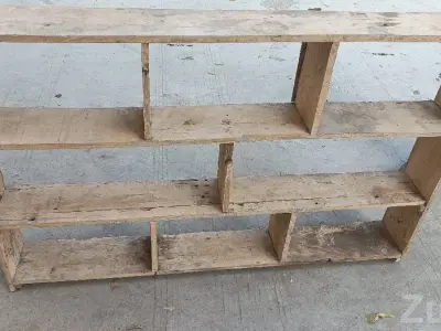 Used Wooden Shop Rack / Counter Shelf Used Wooden Shop Rack / Counter Shelf