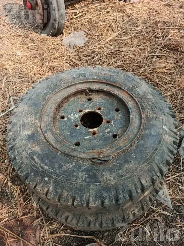 Bolero Wheel Plate with Heavy Tyre - ઓટો પાર્ટ્સ - ભાવનગર શહેર - Image 4