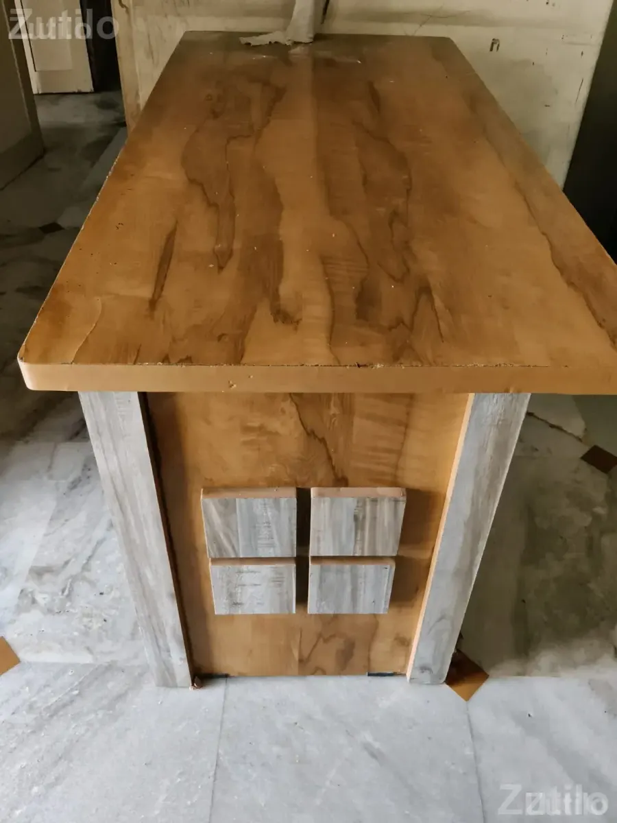 Wooden Shop Counter Table with Drawers - Office Furniture - Himmatnagar - Image 2