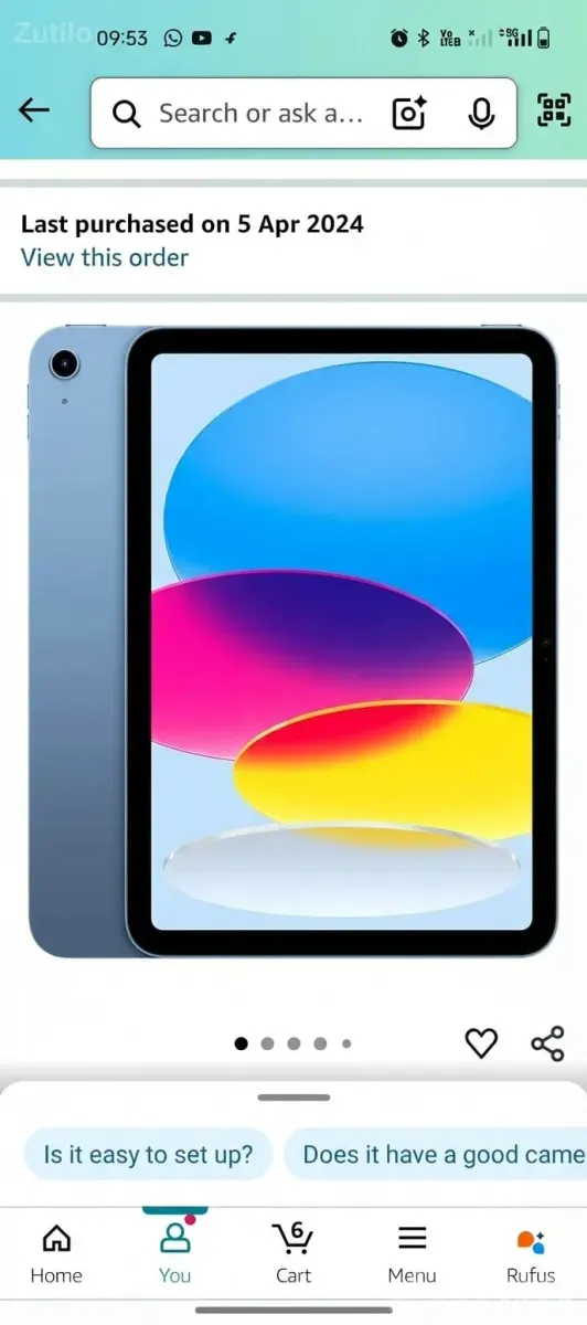 Apple iPad 10th Gen 64GB Wi‑Fi Blue - Mobile Phones - Gadhada - Image 3
