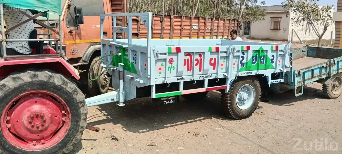 ગીગેવ ટ્રેલર માળીલા - ટ્રેક્ટર - અમરેલી - Image 4