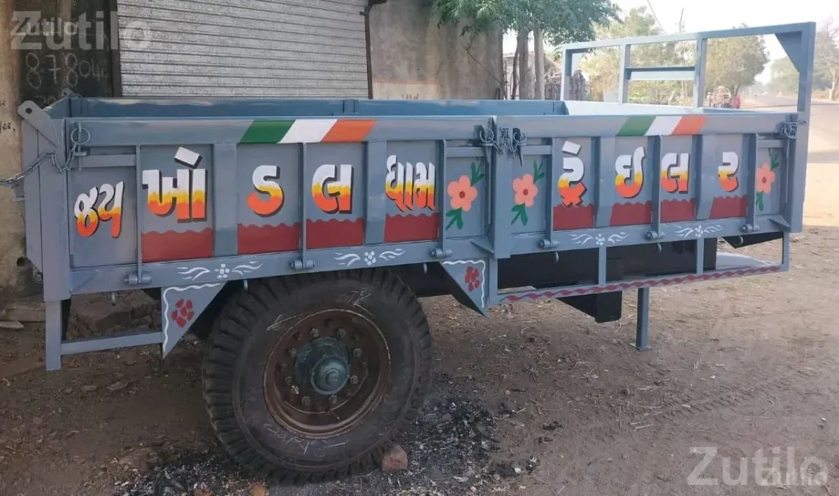 Heavy Duty Flat Bed Trolley Trailer - ઓટો પાર્ટ્સ - અમરેલી - Image 3