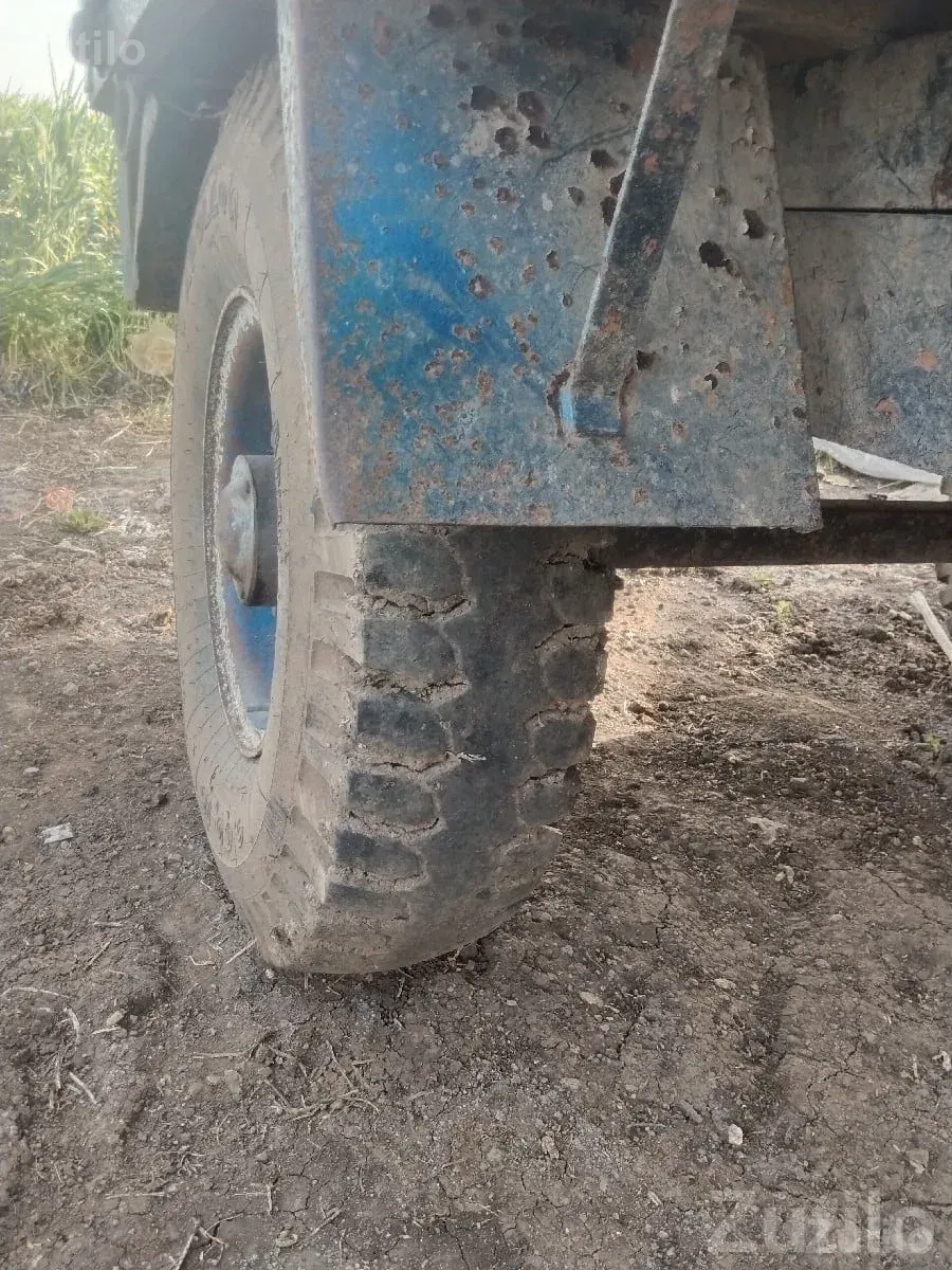 Heavy Duty Farm Trailer Trolley for Sale - Construction Vehicles - Khambhalia - Image 2