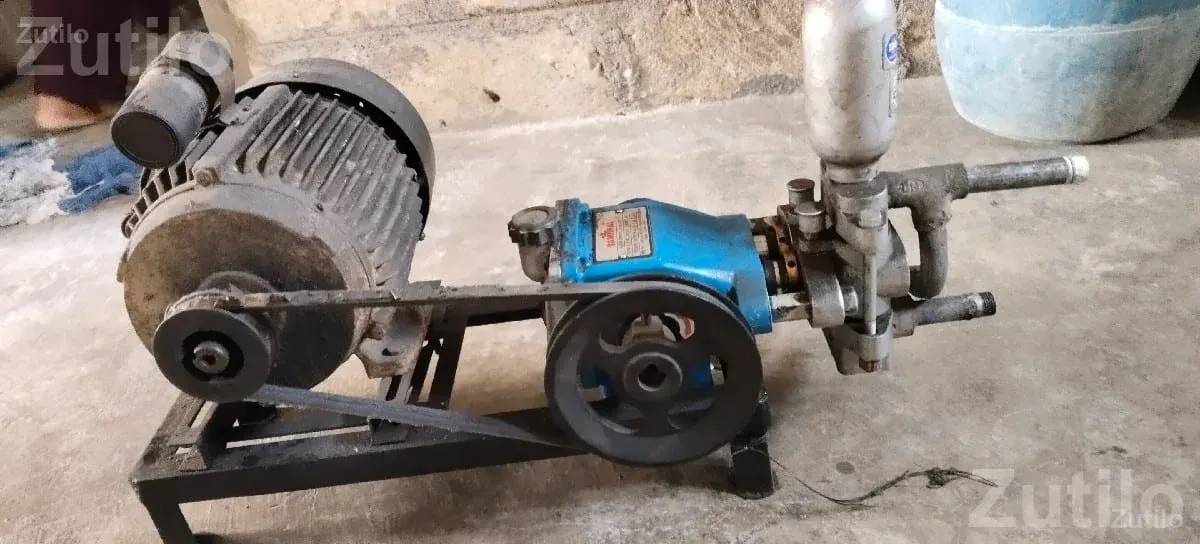 Belt Driven Electric Pump with Motor - Pumps & Motors - Keshod - Image 3