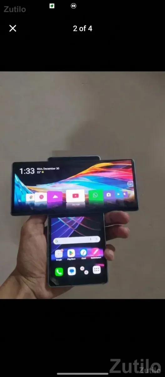 LG Wing 5G Dual Screen Smartphone - મોબાઇલ ફોન - સાણંદ - Image 2