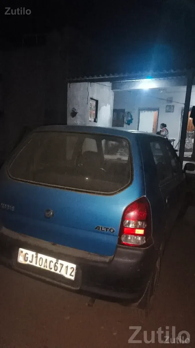 Used Blue Maruti Suzuki Alto Car - Cars - Bhanvad - Image 2