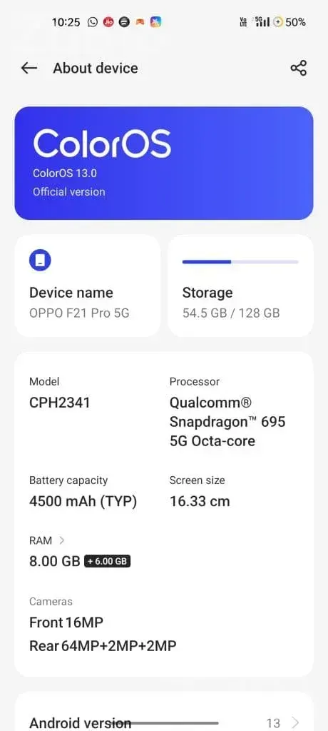 Oppo F21 Pro 5G Smartphone - Mobile Phones - Kadi - Image 5